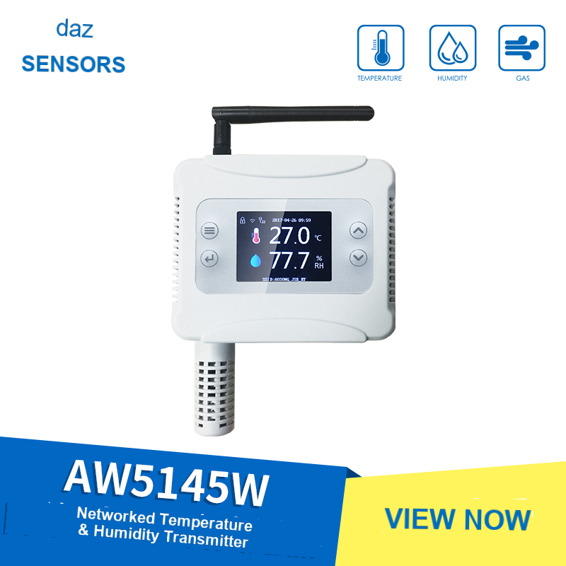 AW5145W Networked Temperature and Humidity Probe, Ethernet and Wi-Fi